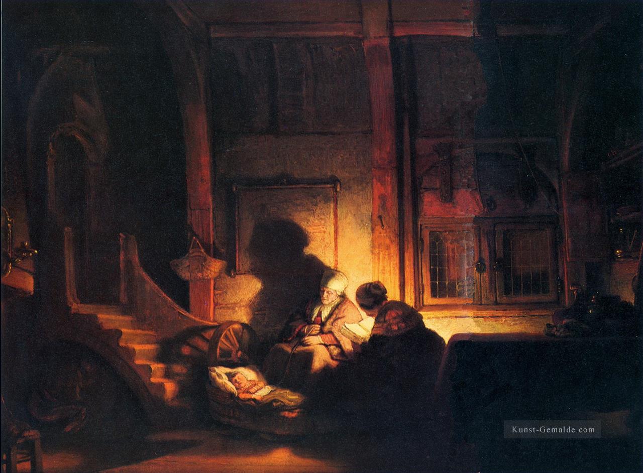 Die heilige Familiennacht Rembrandt Ölgemälde